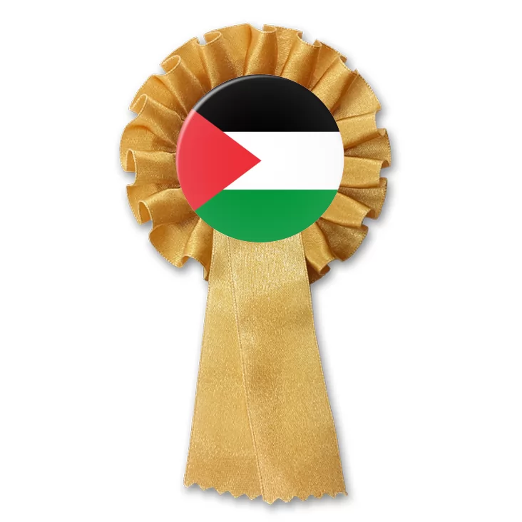 przypinka kotylion Palestyna