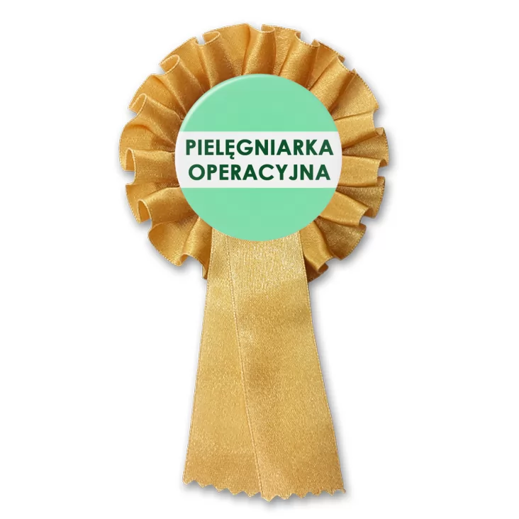 przypinka kotylion Pielęgniarka operacyjna