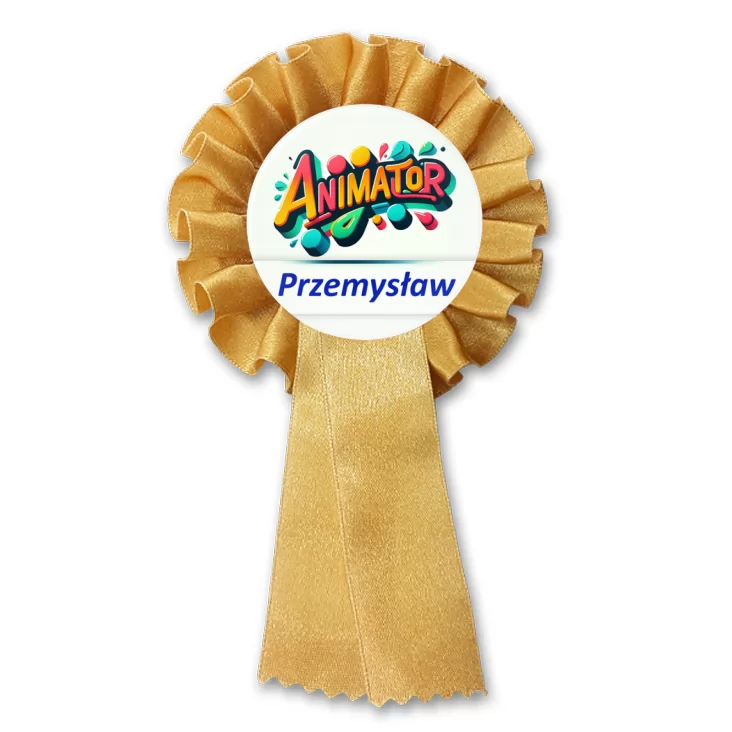 przypinka kotylion Animator