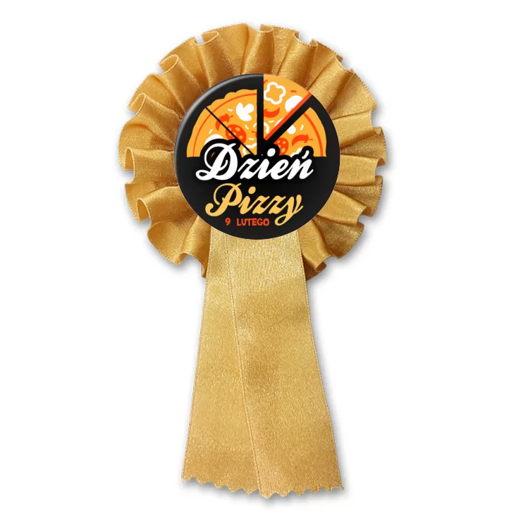 przypinka kotylion Dzień Pizzy