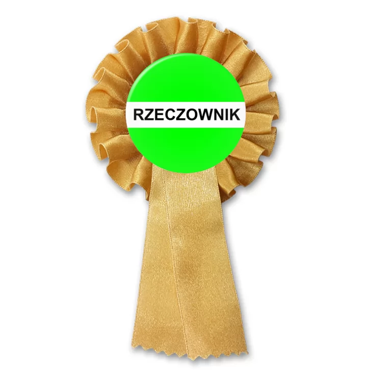 przypinka kotylion Gramatyka rzeczownik
