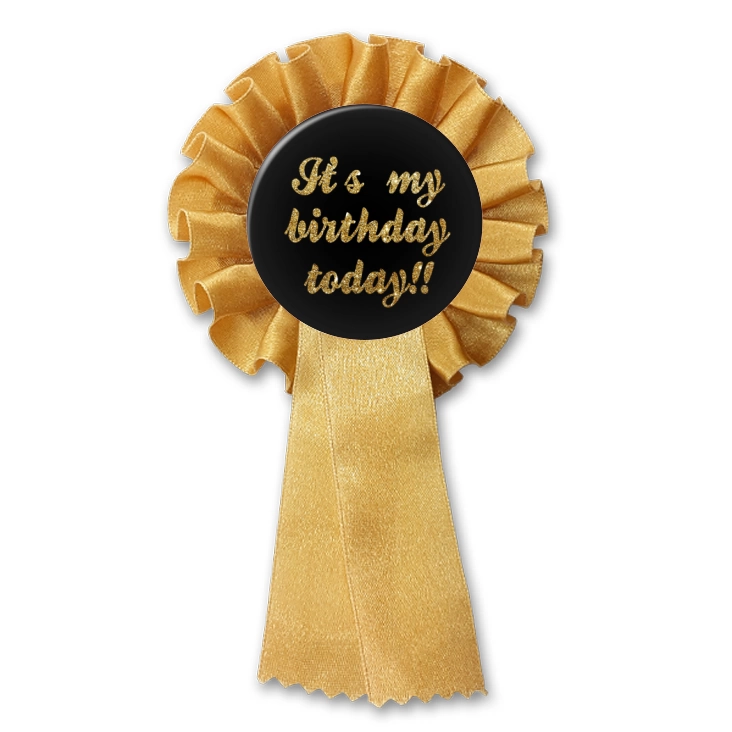 przypinka kotylion It`s my birthday today