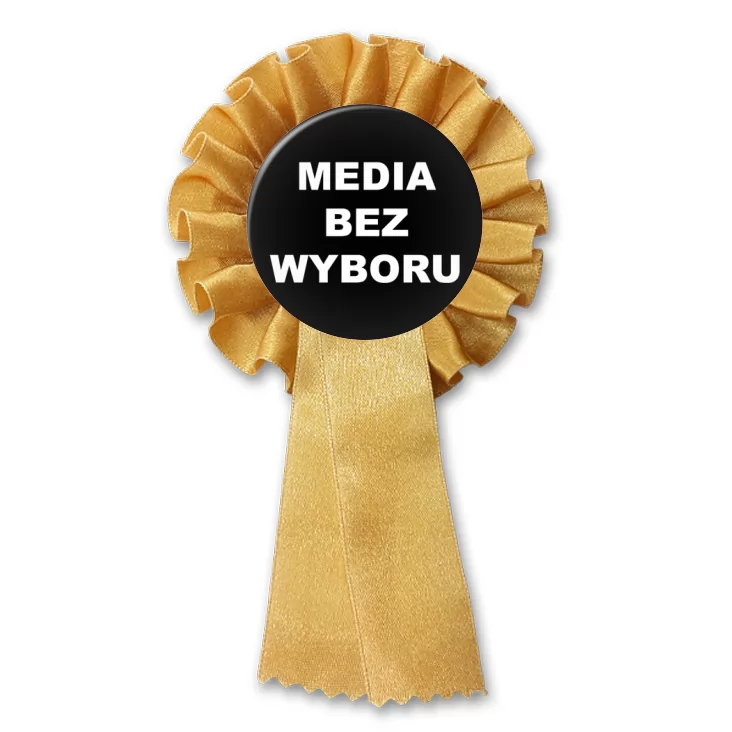 przypinka kotylion Media bez wyboru