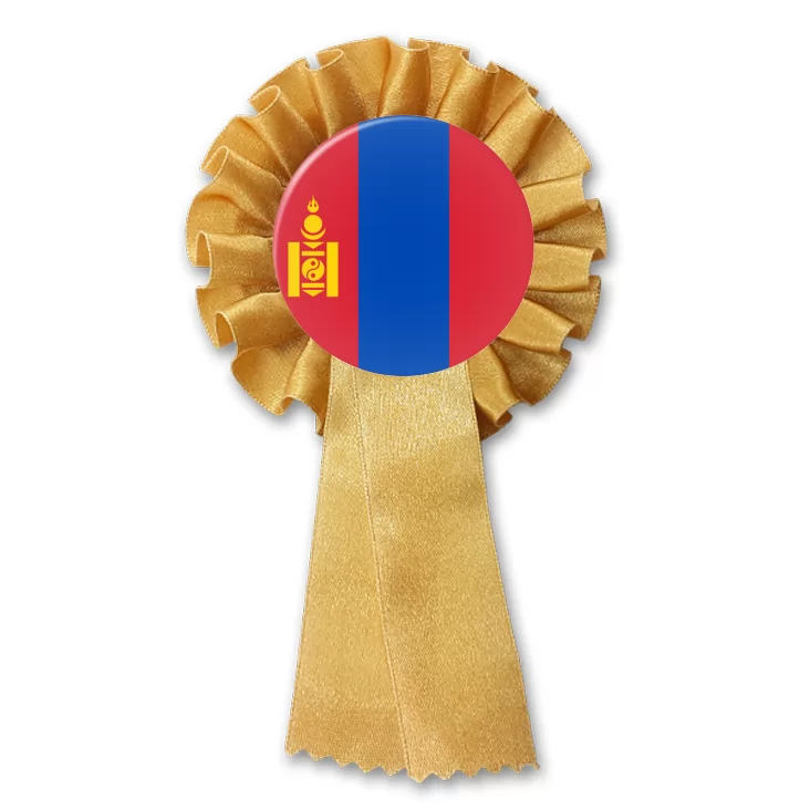 przypinka kotylion mongolia