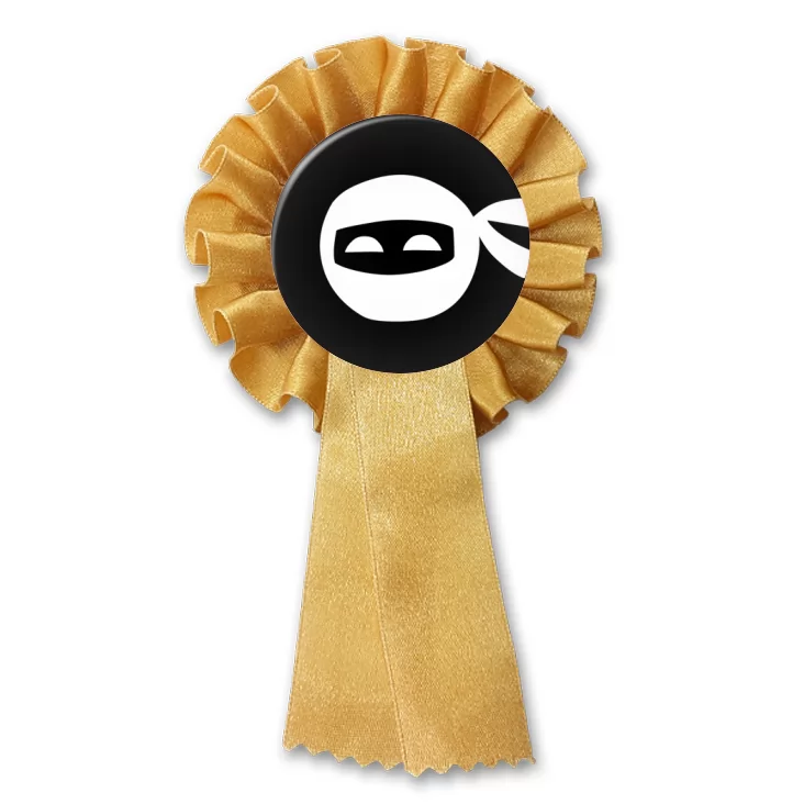 przypinka kotylion Sprawność ninja