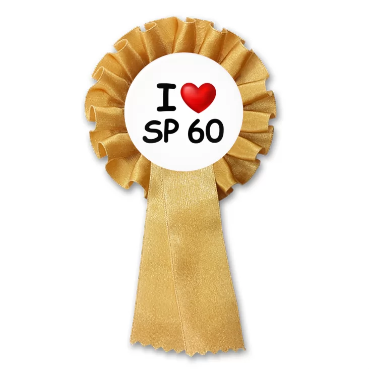 przypinka kotylion I love SP 60