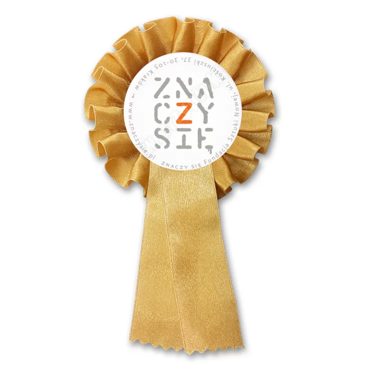 przypinka kotylion Znaczy Się
