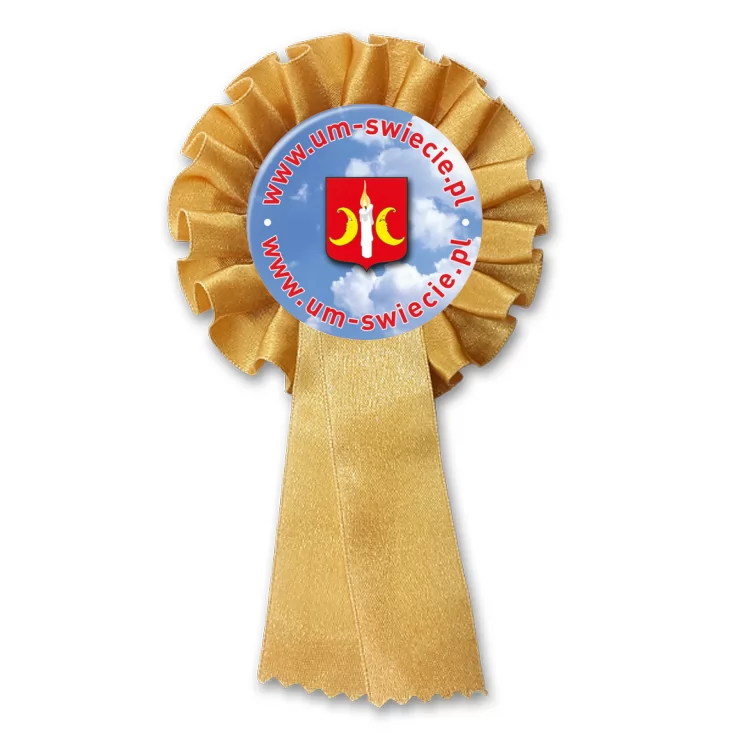 przypinka kotylion www.um-swiecie.pl
