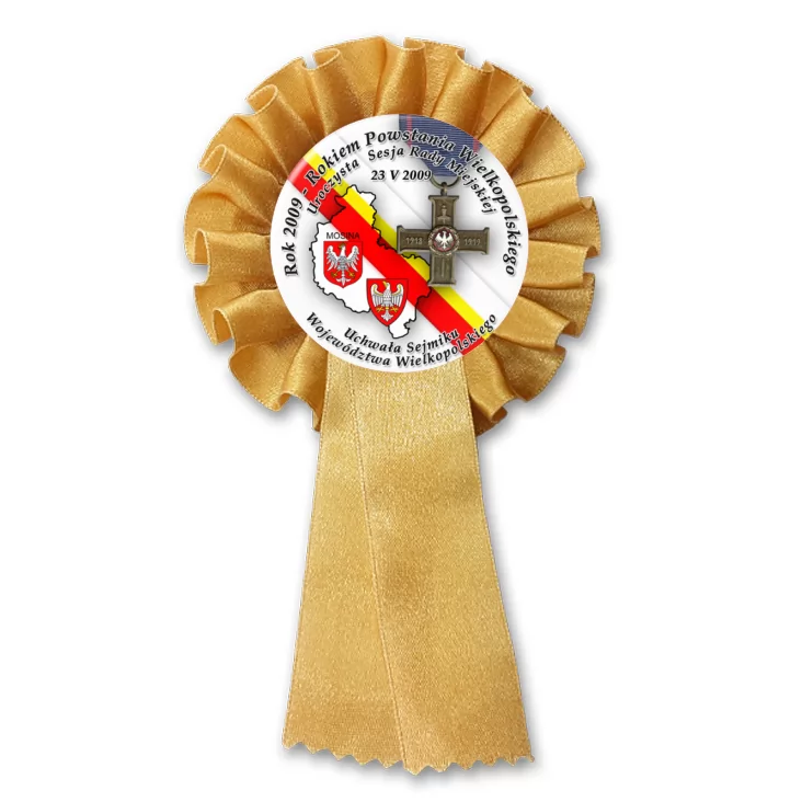 przypinka kotylion Rok 2009 - rokiem Powstania Wielkopolskiego