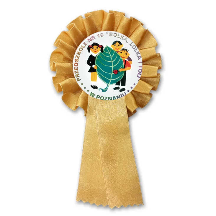przypinka kotylion Przedszkole nr 10