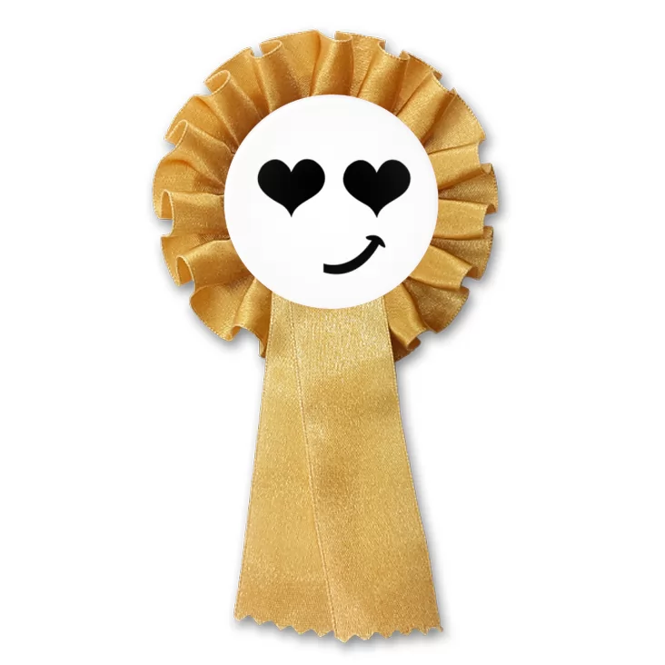 przypinka kotylion Buźka