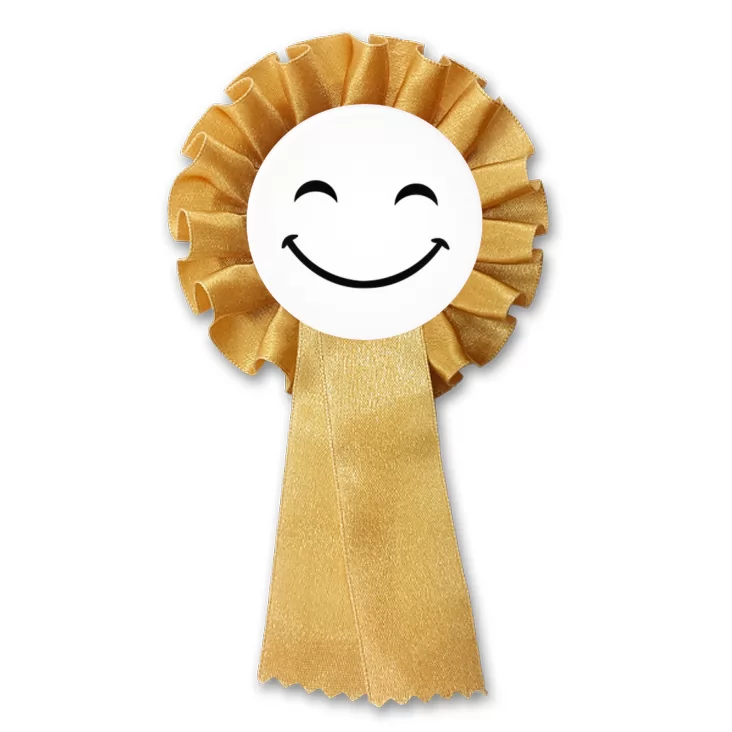 przypinka kotylion Buźka