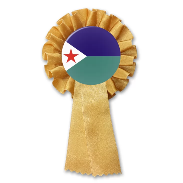 przypinka kotylion djibouti