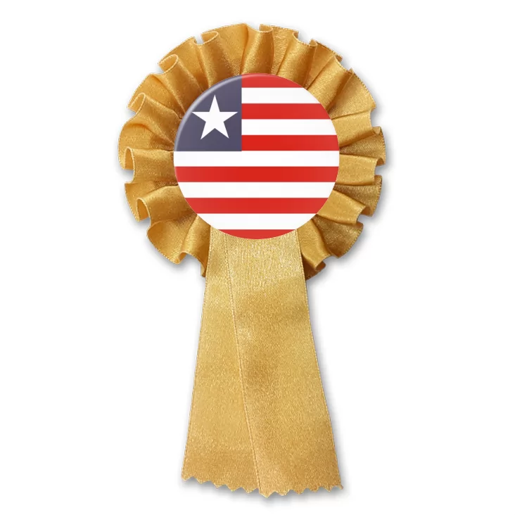 przypinka kotylion liberia