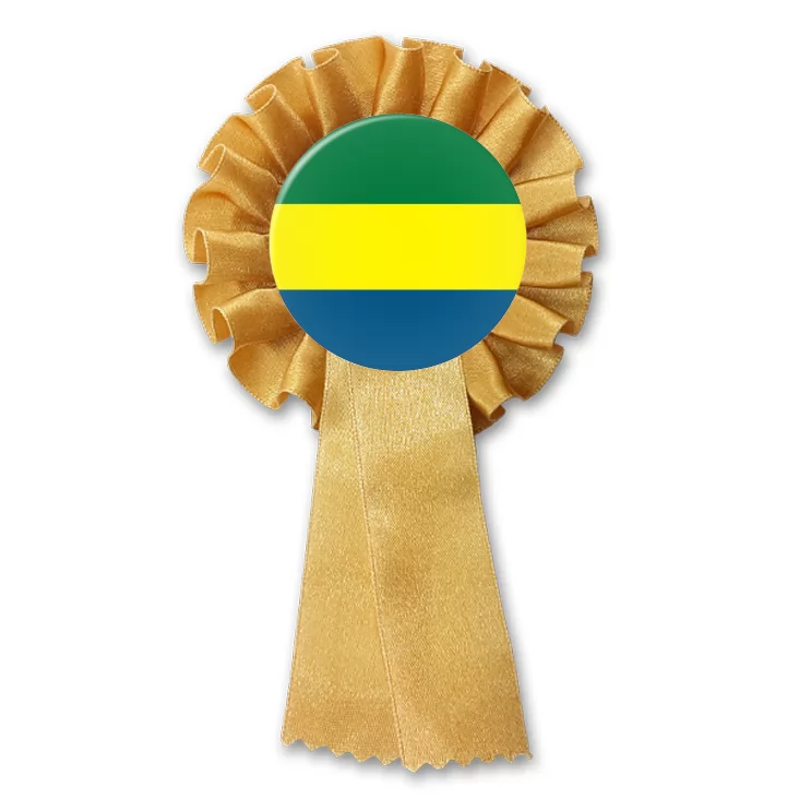 przypinka kotylion gabon