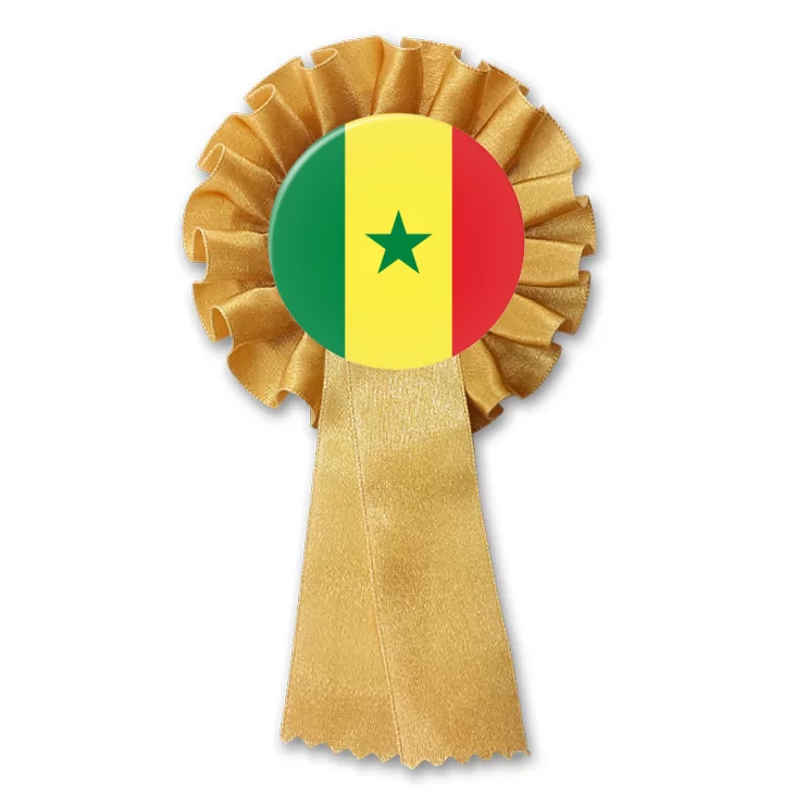 przypinka kotylion Senegal