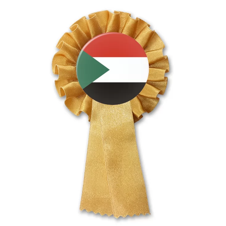 przypinka kotylion sudan