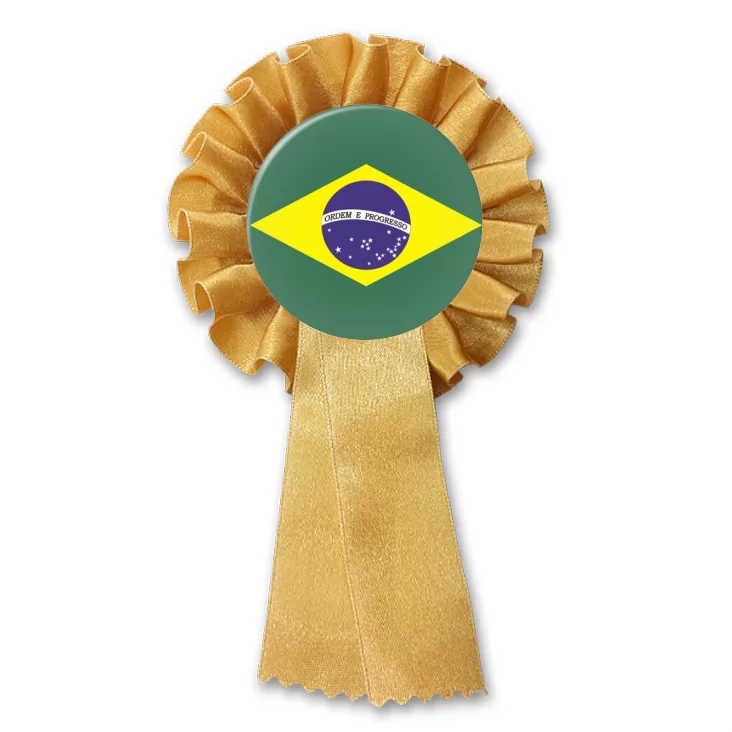 przypinka kotylion brazilc