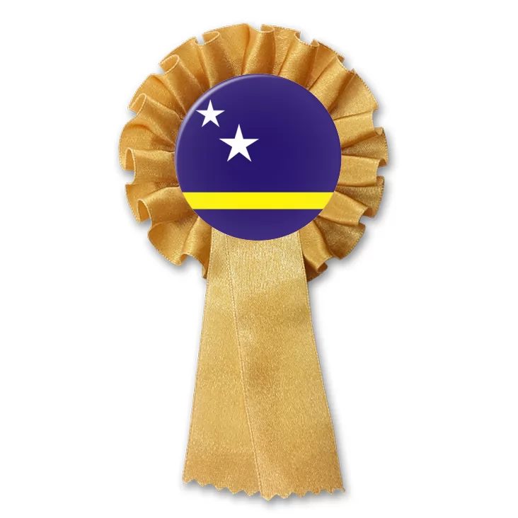 przypinka kotylion curacao