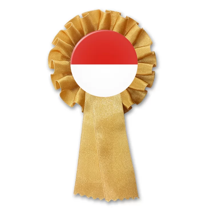 przypinka kotylion indonesi