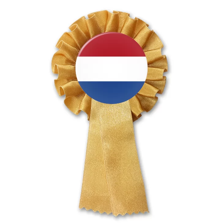 przypinka kotylion Flaga Holandia