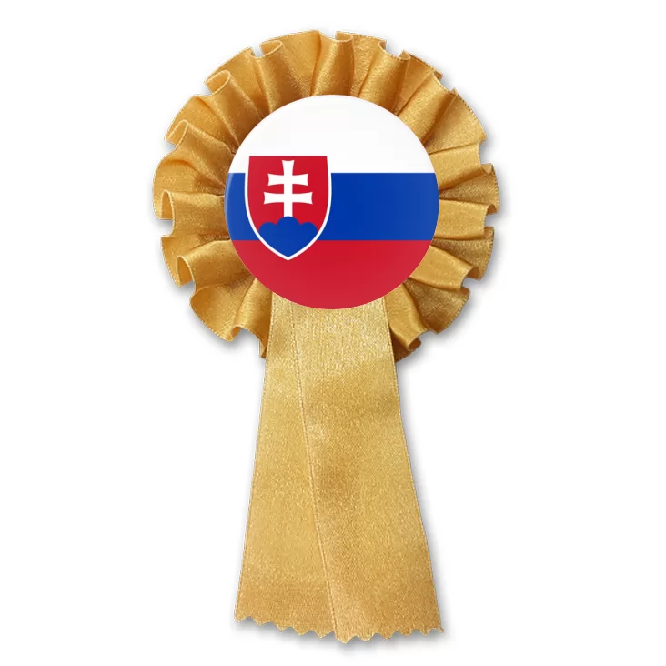 przypinka kotylion Flaga Słowacja