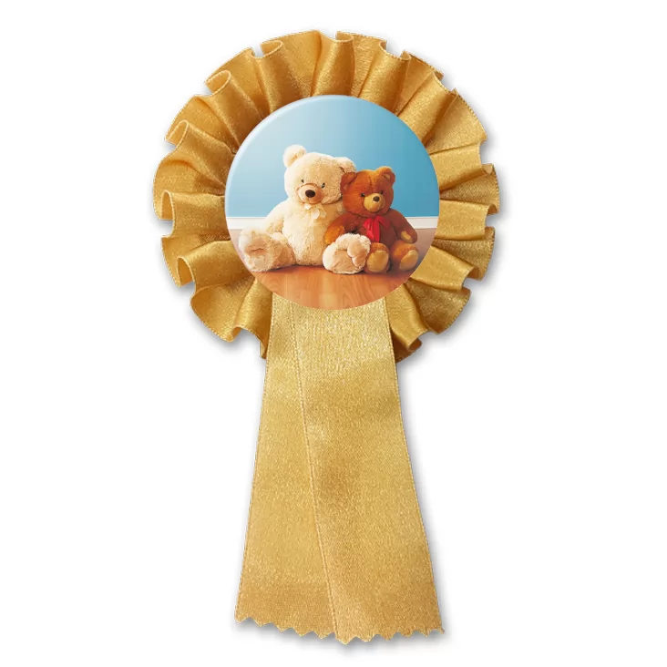 przypinka kotylion Misie