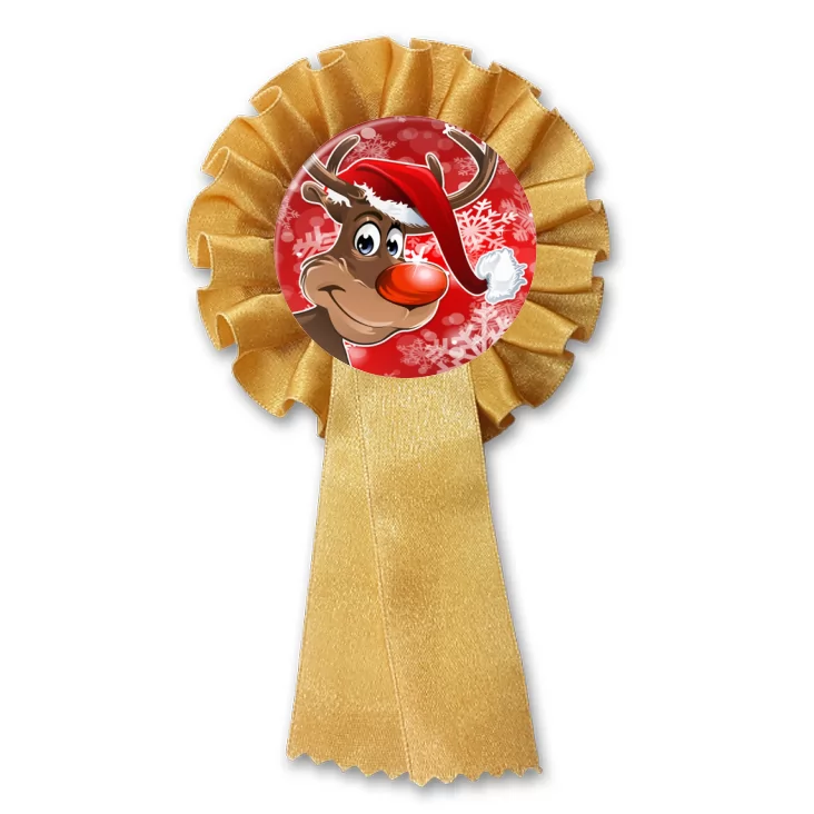 przypinka kotylion Renifer