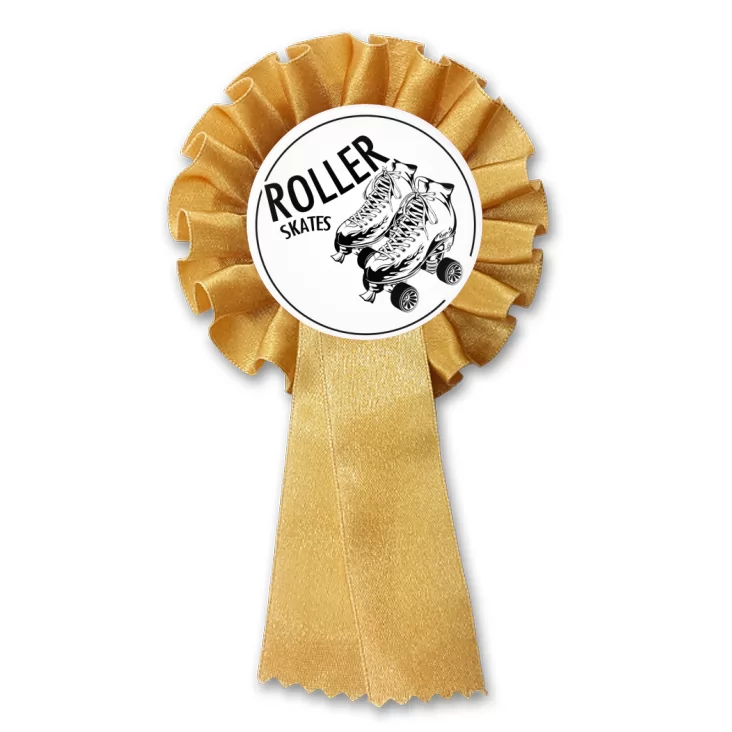 przypinka kotylion Roller skates