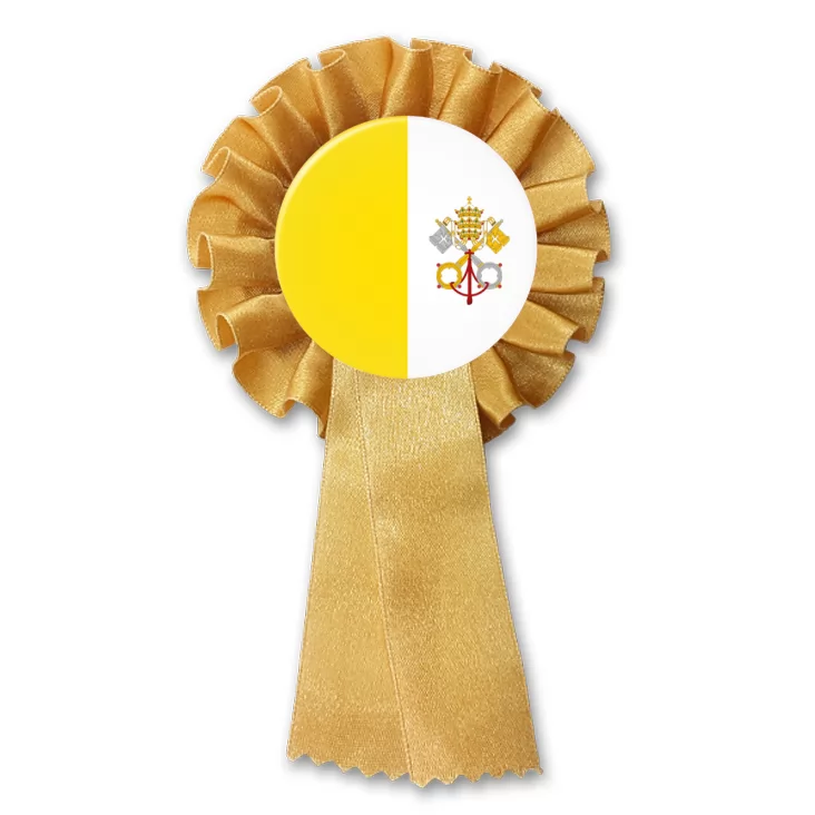 przypinka kotylion Watykan