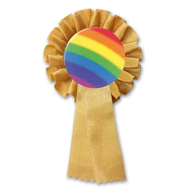 przypinka kotylion LGBT Tęcza