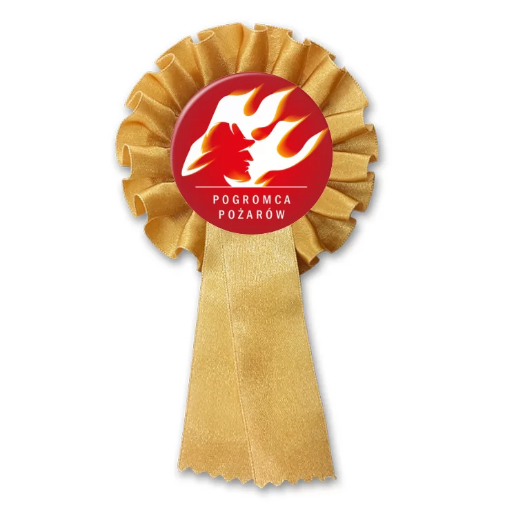 przypinka kotylion Pogromca pożarów