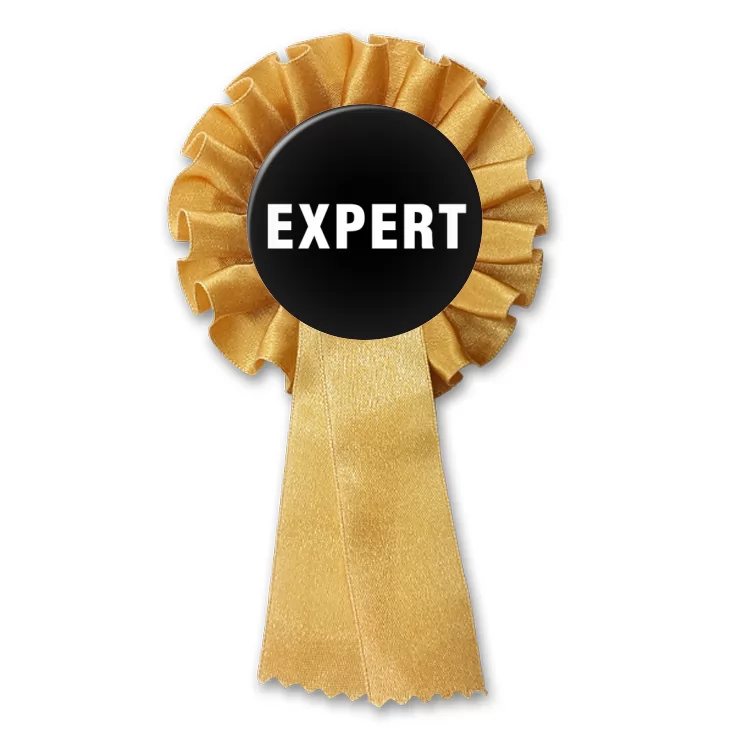 przypinka kotylion Expert