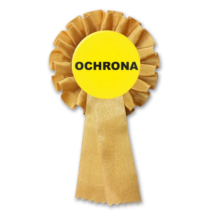 przypinka kotylion Ochrona