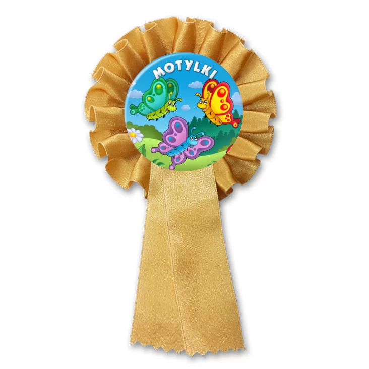 przypinka kotylion Motylki