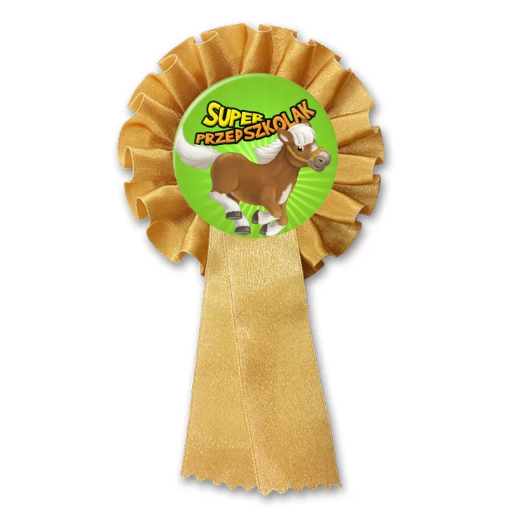 przypinka kotylion Super Przedszkolak