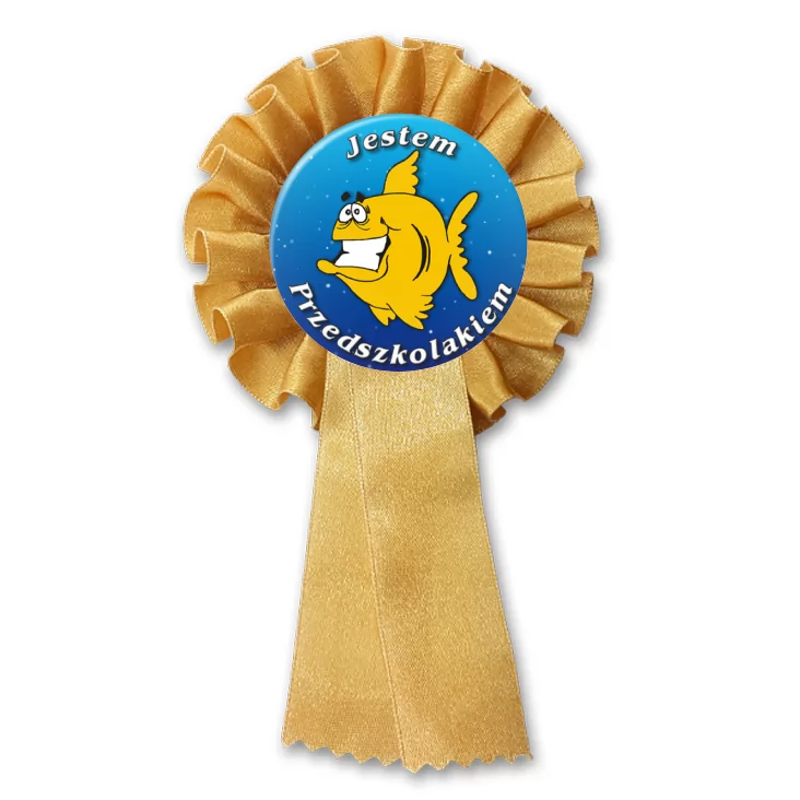 przypinka kotylion Jestem Przedszkolakiem