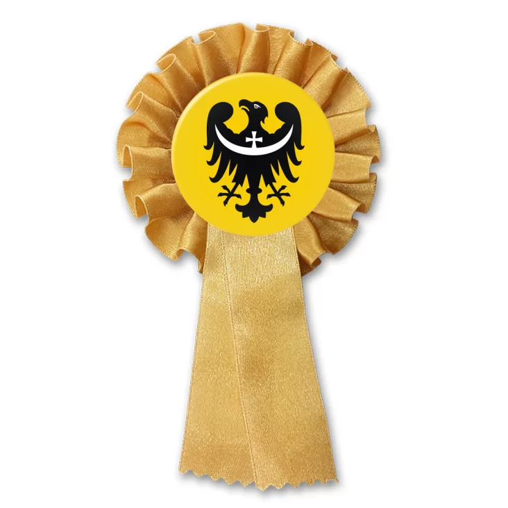 przypinka kotylion Śląsk