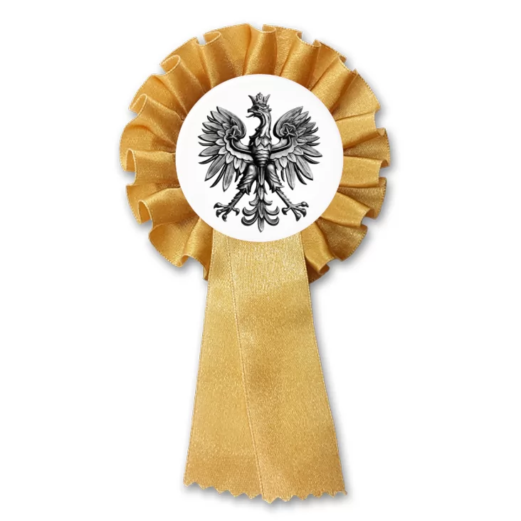 przypinka kotylion Orzeł Polski
