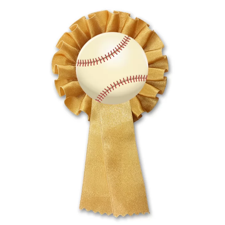przypinka kotylion Baseball