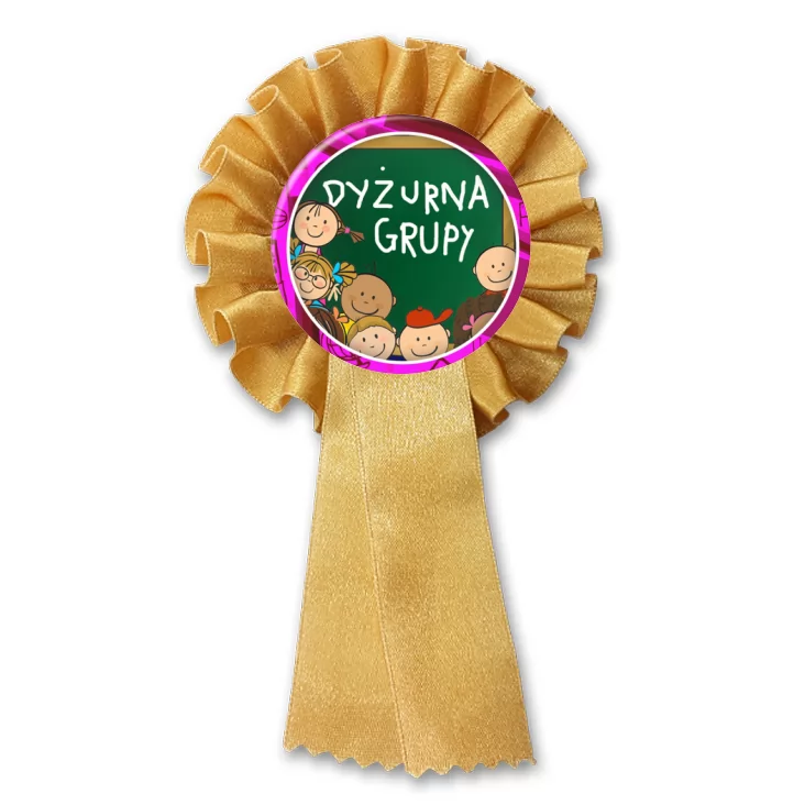 przypinka kotylion Dyżurna Grupy