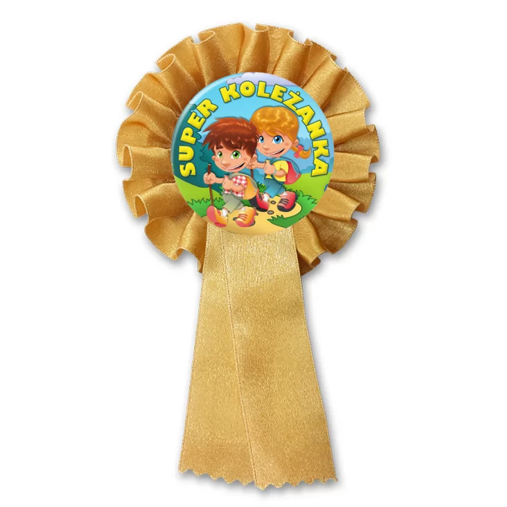 przypinka kotylion Super Koleżanka