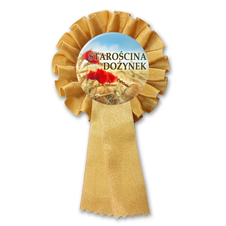 przypinka kotylion STAROŚCINA DOŻYNEK