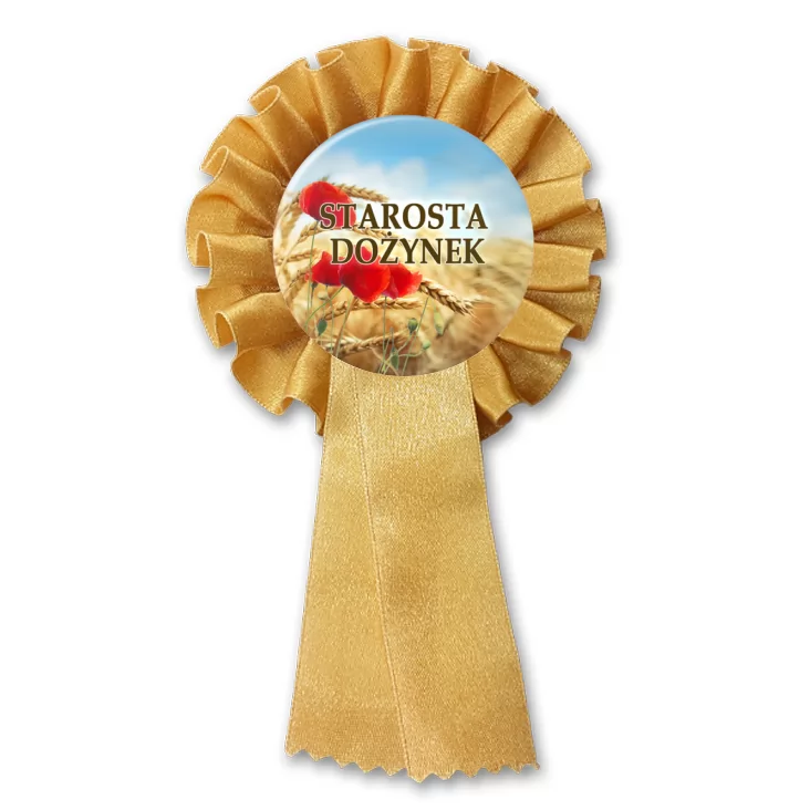przypinka kotylion STAROSTA DOŻYNEK