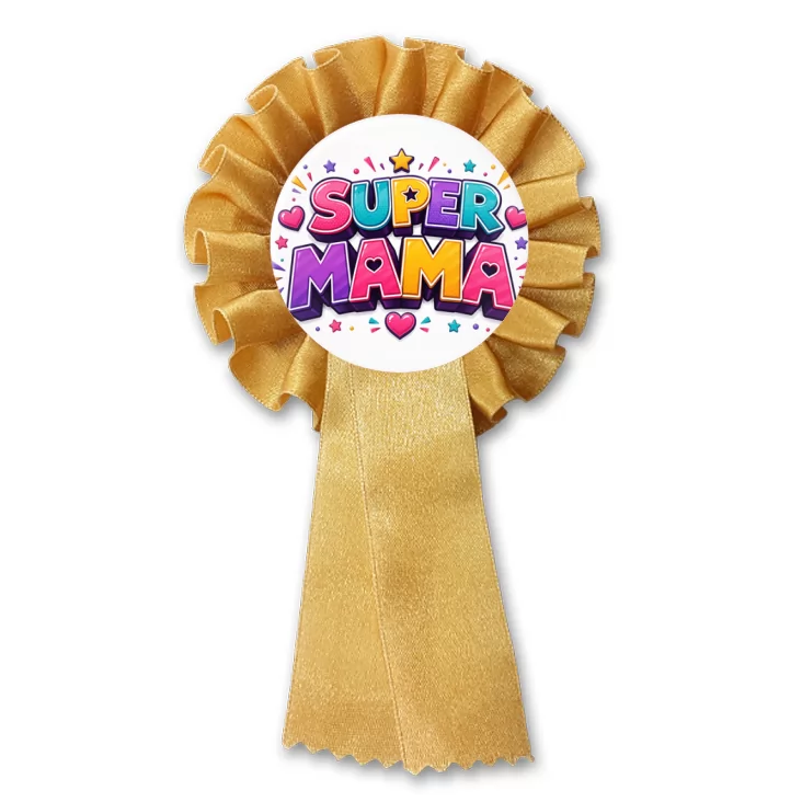 przypinka kotylion Super mama