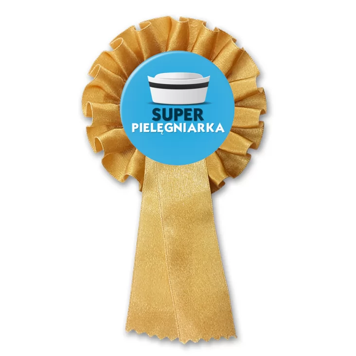przypinka kotylion Super pielęgniarka