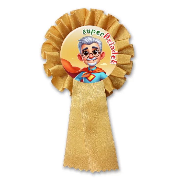 przypinka kotylion superDziadek