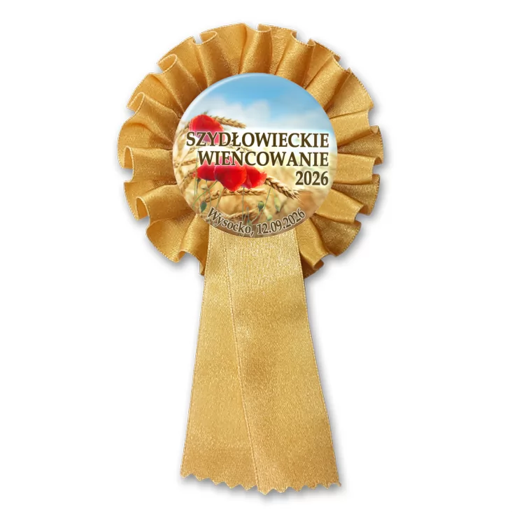 przypinka kotylion Szydłowieckie Wieńcowanie 2026