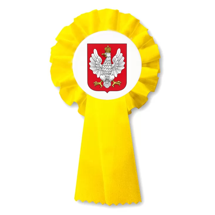przypinka kotylion Godło Polski historyczne 1919-1927 r.