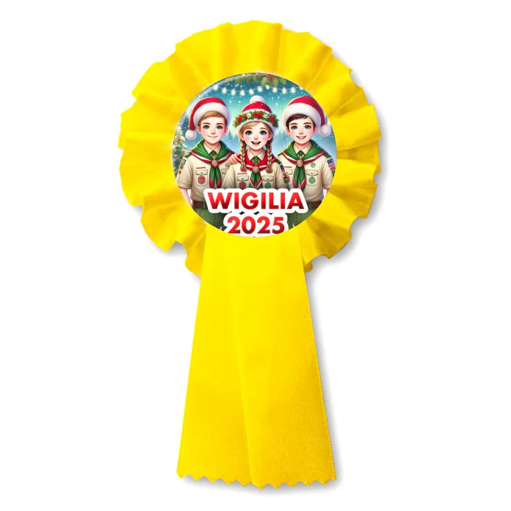 przypinka kotylion Harcerska wigilia
